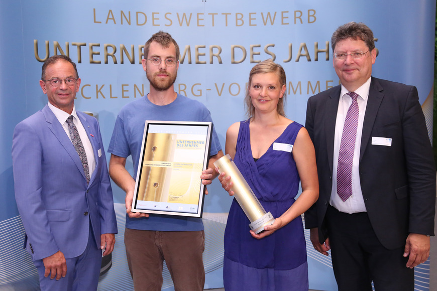 Max Strack und Luzi Graf - MAXLUZI GmbH – Wustrow – (Preisträger: Sonderpreis - Fair, regional und kreativ gestaltet Zukunft) 