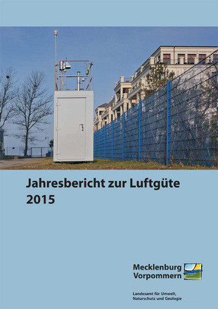 Titel Jahresbericht zur Luftgüte 2015 in Mecklenburg-Vorpommern