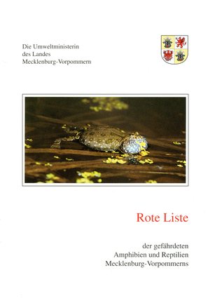 Titelblatt Rote Liste - Amphibien und Reptilien